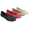 Misbehave by Adi Women's Basketweave Slip-on Flats