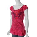 Rocker Girl Junior's Cap Sleeve Sublimation Top
