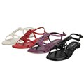 Adi Women's Misbehave Braided T-strap Sandals