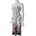 Cute Options Junior's Floral Smocked Tube Maxi Dress