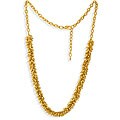 18k Gold Overlay 'Thousand Nugget' Necklace