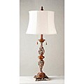 Antique Silvertone Table Lamp
