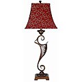 Copper Finished Wrought Iron Lamp