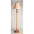Padded Tropical Floor Lamp
