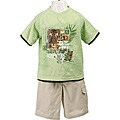 FINAL SALE Kids Headquarters Boy's Tiger 2-piece Set