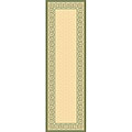 Piazza Cream Indoor/ Outdoor Rug (2'2 x 11')