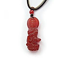 Agate Buddha Pendant Necklace (China)