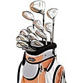 Adams A305 Tangerine Complete Golf Set