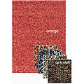 Hand-woven Dulce Shag Wool Rug (5' x 7')