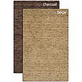 Hand-woven Shaggy New Zealand Wool Rug (3' x 5')
