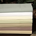 Andiamo 4-piece Solid 620 Thread Count Egyptian Cotton Sheet Set