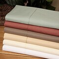 Hem Stitch 450 Thread Count Cotton Percal Pillowcases (Set of 2)