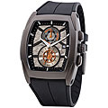 Kenneth Cole Men's Black Polyurethane Strap Watch
