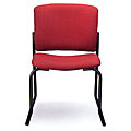 Allseating Red Rainbow Square-back Stacking Chair