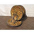 Set of 4 Honey Design 8-inch Side Plates (Tunisia)