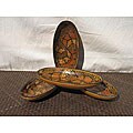 Set of 4 Honey Design 12-inch Medium Oval Platter (Tunisia)