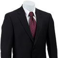 Kenneth Cole Men's Navy Wool 2-button Suit