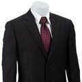 BCBG Men's Charcoal Wool 2-button Suit
