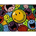 Smiles and Laughs Fun Rug (3'3 x 4'10)