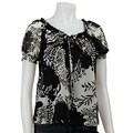 Jonathan Martin Women's Floral Peasant Blouse