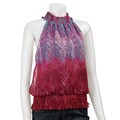 Jonathan Martin Women's Peasant-style Sleeveless Blouse
