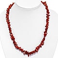 Handmade Red Goldstone Beaded Necklace (Thailand)