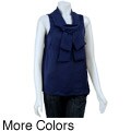 MICHAEL Michael Kors Women's Bow Neck Blouse