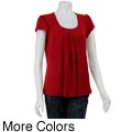 MICHAEL Michael Kors Women's Flutter-sleeve Shirt