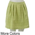 MICHAEL Michael Kors Women's Basketweave Skirt