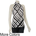 MICHAEL Michael Kors Women's Printed Matte Jersey Top