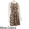 MICHAEL Michael Kors Women's Leaf Print Dress