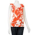 MICHAEL Michael Kors Women's Ruffle V-neck Shirt