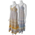 Beautiful Women's Panel Print Maxi Sundress