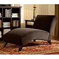Bella Chaise Dark Brown