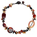 Agate and Jasper 'Bright Day' Beaded Necklace (Thailand)