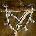 Silver Labradorite 'Intuitive' Anklet (India)