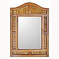 Mahogany 'Country Tropic' Mirror (Indonesia)