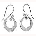 Sterling Silver 'Music' Dangle Earrings (Thailand)
