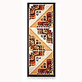 Wool 'Andean Butterflies' Tapestry (Peru)