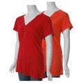 MKM Designs Women's Plus Size Ruched Top