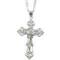 Sterling Silver 22-inch Crucifix Necklace