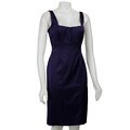 Calvin Klein Women's Stretch Satin Sheath Dress
