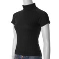 Currants Junior's Short-sleeve Mock Turtleneck