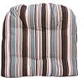 Cooper Stripe Outdoor UV-resistant U-shaped Chair Pad