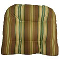 Marinda Stripe Outdoor  U-shaped Chair Cushion
