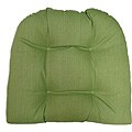 Solid Outdoor U-shaped Chair Cushion