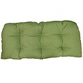 Solid Outdoor Double U-shaped Settee Cushion