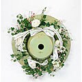Spring Birdhouse Hat Wreath
