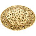Indian Rust Wool Rug (6' Round)