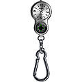 Dakota Women's Silvertone Carabiner E-clip Watch